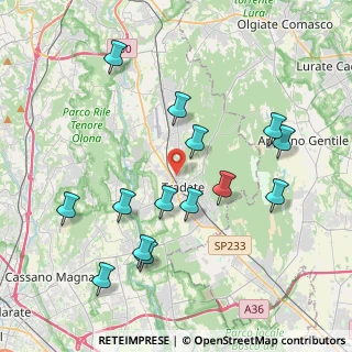 Mappa Via Campidoglio, 21049 Tradate VA, Italia (4.12071)