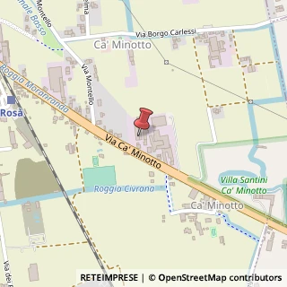 Mappa Via Ca' Minotto, 51, 36027 Rosà, Vicenza (Veneto)