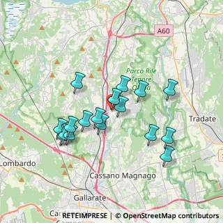 Mappa Via Alessandro Manzoni, 21048 Solbiate Arno VA, Italia (3.26588)