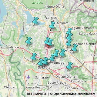 Mappa Via Alessandro Manzoni, 21048 Solbiate Arno VA, Italia (6.43)