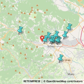 Mappa Via Lungo Gogna, 36015 Schio VI, Italia (3.0525)