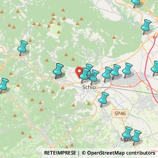 Mappa Strada Pozzato, 36015 Schio VI, Italia (5.34471)