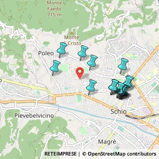Mappa Str. Pozzato, 36015 Schio VI, Italia (0.9905)
