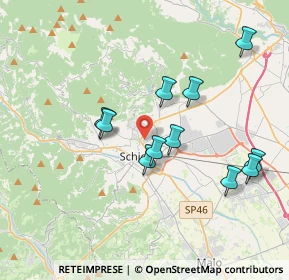 Mappa Montenapoleone, 36015 Schio VI, Italia (3.48273)