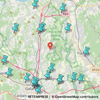 Mappa Via Deledda, 21040 Carnago VA, Italia (6.3155)