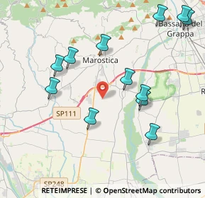 Mappa Via Torresin, 36063 Marostica VI, Italia (4.36)