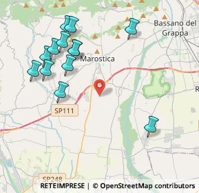 Mappa Via Torresin, 36063 Marostica VI, Italia (4.43154)