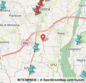 Mappa Via Torresin, 36063 Marostica VI, Italia (3.40364)