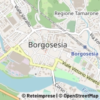 Mapa Borgosesia