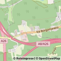 মানচিত্র Comignago