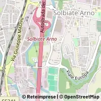 지도 Solbiate Arno