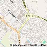 Mapa Thiene