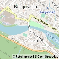 Mapa Borgosesia