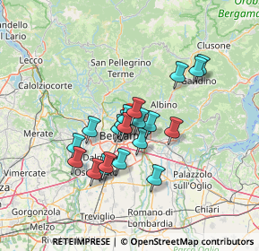 Mappa Via Don L. Orione, 24124 Bergamo BG, Italia (10.7505)