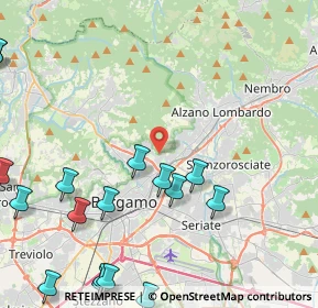 Mappa Via Don L. Orione, 24124 Bergamo BG, Italia (6.5045)