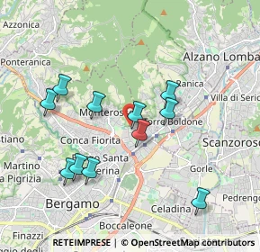 Mappa Via Don L. Orione, 24124 Bergamo BG, Italia (1.76909)