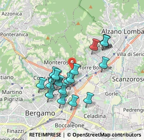 Mappa Via Don L. Orione, 24124 Bergamo BG, Italia (1.61)