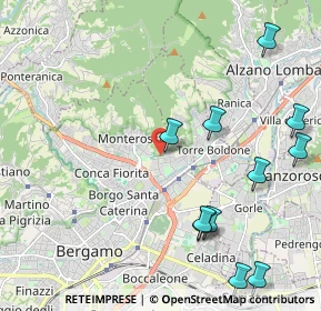 Mappa Via Don L. Orione, 24124 Bergamo BG, Italia (2.56545)