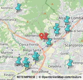 Mappa Via Don L. Orione, 24124 Bergamo BG, Italia (2.29154)