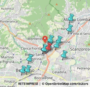 Mappa Via Don L. Orione, 24124 Bergamo BG, Italia (1.66462)