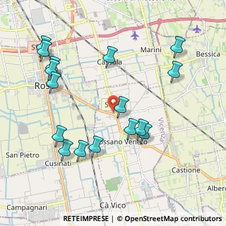 Mappa Quartiere Armando Diaz, 36028 Rossano Veneto VI, Italia (2.24125)