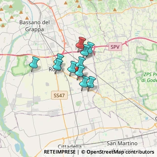 Mappa Quartiere Armando Diaz, 36028 Rossano Veneto VI, Italia (2.06727)