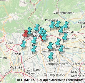 Mappa Quartiere Armando Diaz, 36028 Rossano Veneto VI, Italia (10.7405)