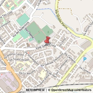 Mappa Viale Santa Croce, 78, 36015 Schio, Vicenza (Veneto)