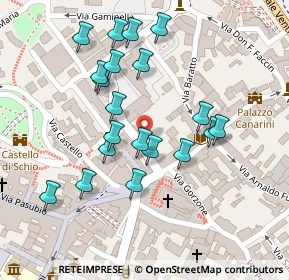 Mappa Via Cap. G. Sella, 36015 Schio VI, Italia (0.11)