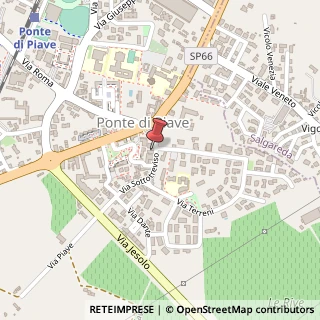 Mappa Via Sotto Treviso, 4, 31047 Ponte di Piave, Treviso (Veneto)