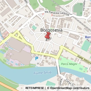 Mappa Piazza Giuseppe Mazzini, 13, 13011 Borgosesia, Vercelli (Piemonte)