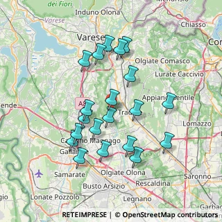 Mappa Via Don G. Macchi, 21050 Castelseprio VA, Italia (6.8455)