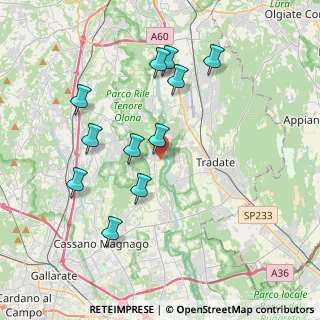 Mappa Via Don G. Macchi, 21050 Castelseprio VA, Italia (3.80091)