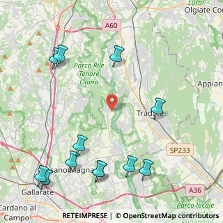 Mappa Via Dante Alighieri, 21050 Castelseprio VA, Italia (5.51167)