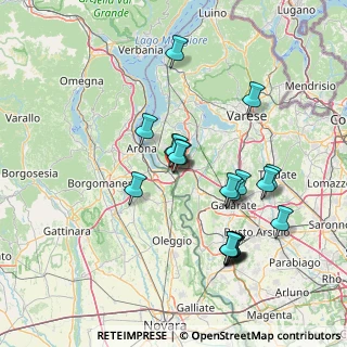 Mappa Via Pessina, 28053 Castelletto sopra Ticino NO, Italia (14.277)
