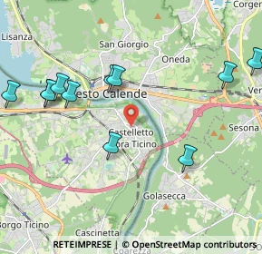 Mappa Via Pessina, 28053 Castelletto sopra Ticino NO, Italia (2.32727)