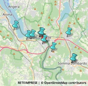 Mappa Via Roma, 28053 Castelletto sopra Ticino NO, Italia (3.04727)