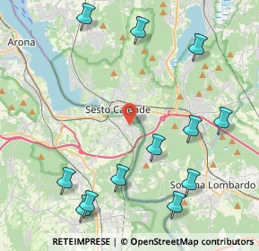 Mappa Via Pessina, 28053 Castelletto sopra Ticino NO, Italia (5.18083)
