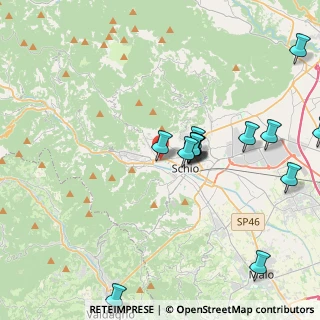 Mappa Via B. Brandellero, 36015 Schio VI, Italia (4.32571)