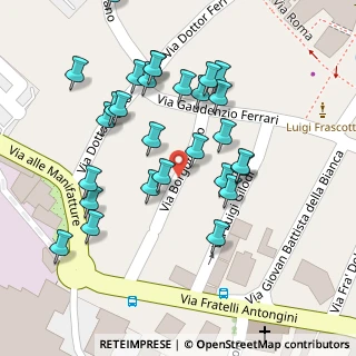Mappa Via Luigi Gilodi, 13011 Borgosesia VC, Italia (0.06897)