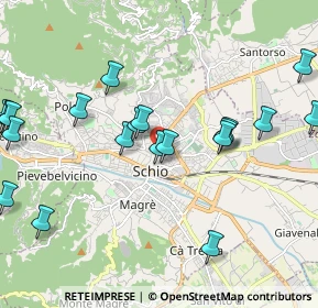 Mappa Via Capitano Sella, 36015 Schio VI, Italia (2.3525)