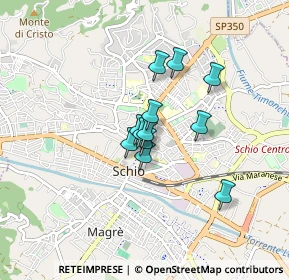 Mappa Via Capitano Sella, 36015 Schio VI, Italia (0.53333)