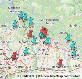 Mappa Via E. Rampinelli, 24030 Brembate di sopra BG, Italia (15.25278)