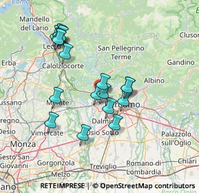 Mappa Via E. Rampinelli, 24030 Brembate di sopra BG, Italia (13.235)