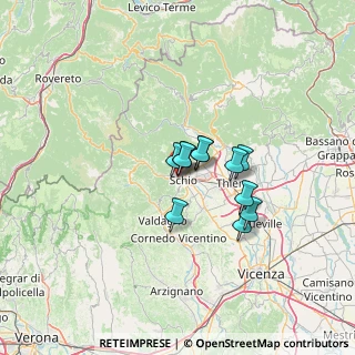 Mappa Via Pietro Riboli, 36015 Schio VI, Italia (8.06455)
