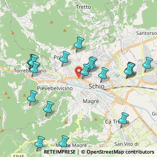 Mappa Via Pietro Riboli, 36015 Schio VI, Italia (2.4945)