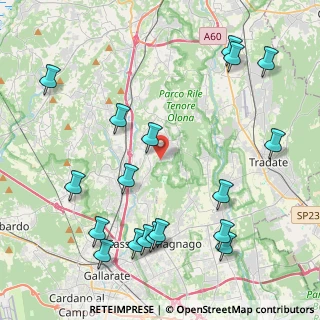 Mappa Via Gianni Rodari, 21040 Carnago VA, Italia (5.16278)