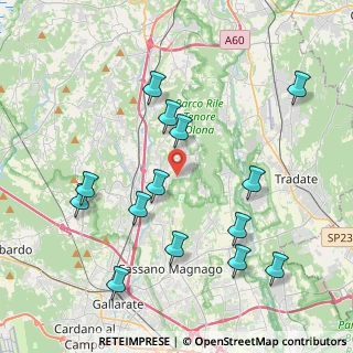 Mappa Via Gianni Rodari, 21040 Carnago VA, Italia (4.33286)