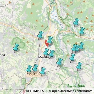 Mappa Via Cavour, 23807 Merate LC, Italia (4.65313)