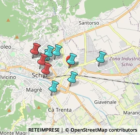 Mappa Via Campagnola, 36015 Schio VI, Italia (1.43364)